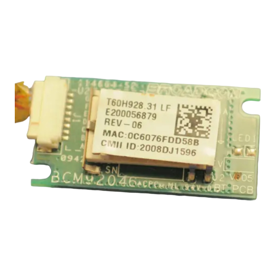 Broadcom BCM92046MD Quick Start Manual