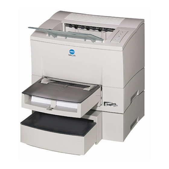 Minolta PageWorks Pro 18N Quick Manual