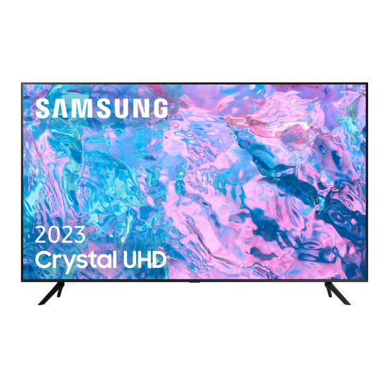 Samsung TU43CU7175U C Series Manuals