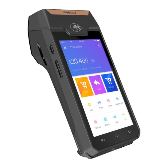Ingenico AXIUM DX4000 Hybrid User Manual