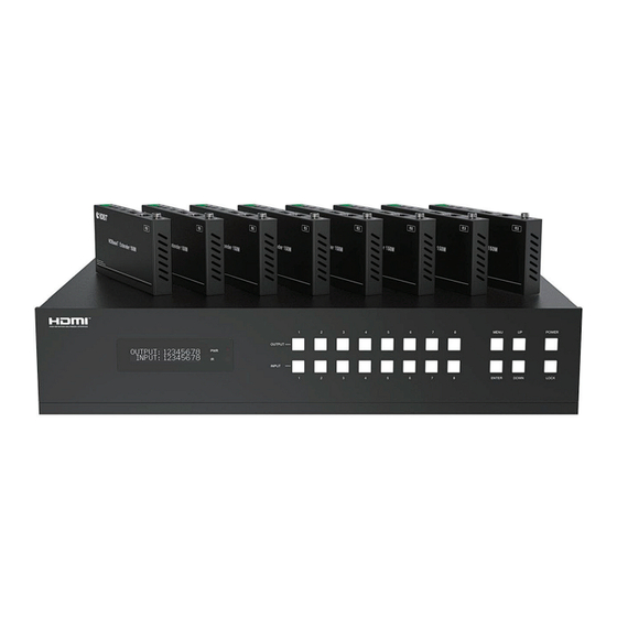 A-Neuvideo ANI-UHD88-8H Instruction Manual