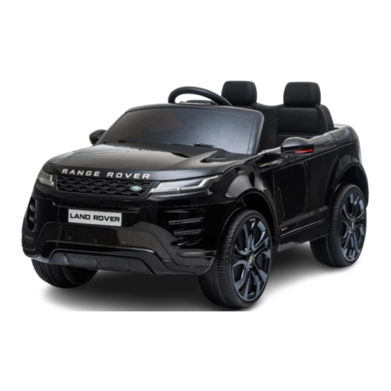 Moni Range Rover EVOQUE Manual