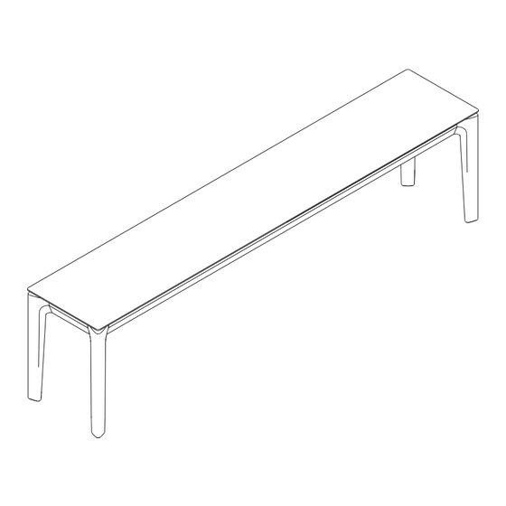 Ethnicraft TEAK BOK BENCH 10146 Assembly Instructions