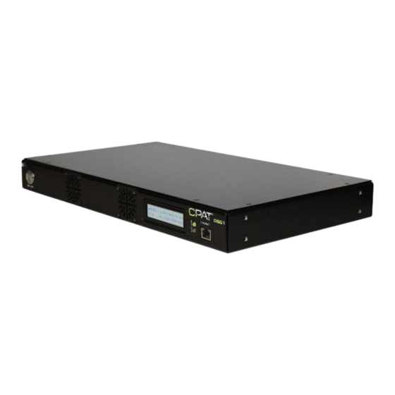 CPAT FLEX DSG1 User Manual