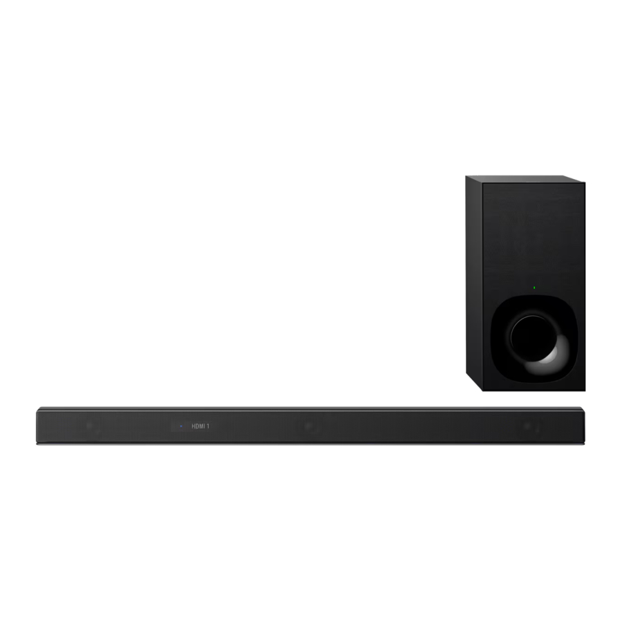 Sony HT-Z9F Manual