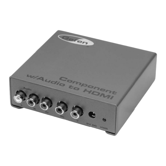 Gefen EXT-COMPAUD-2-HDMIN User Manual