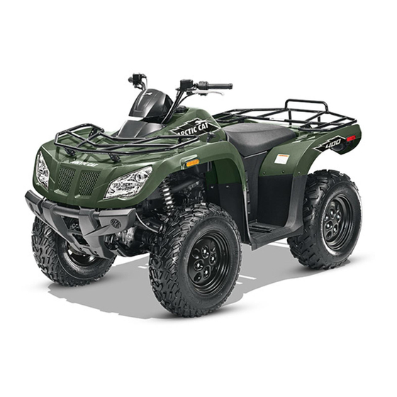 Arctic Cat 2015 400 Service Manual