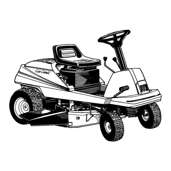 Cub Cadet 1030 Owner's Manual