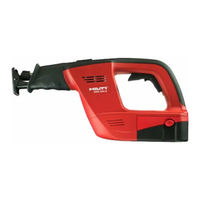 Hilti WSR 650-A Operating Instructions Manual