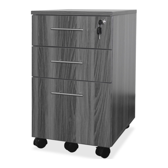 Mayline Corsica B-B-F Pedestal for Desk Assembly Instructions