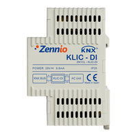 Zennio KLIC-DI Installation Notes