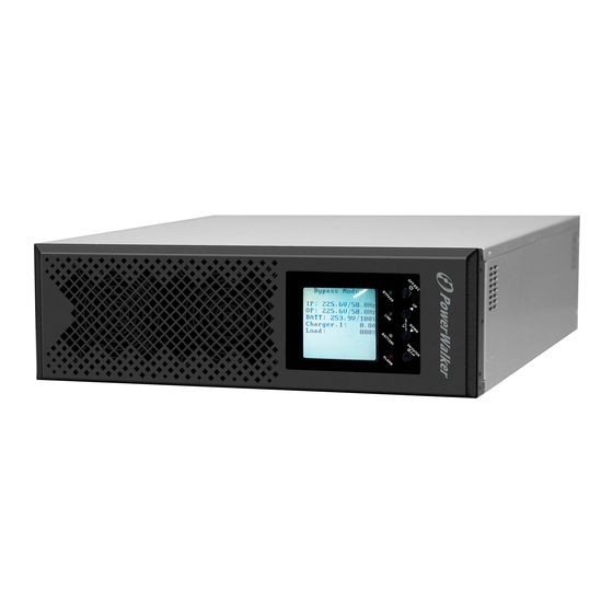 PowerWalker VFI 10K CPH Manual