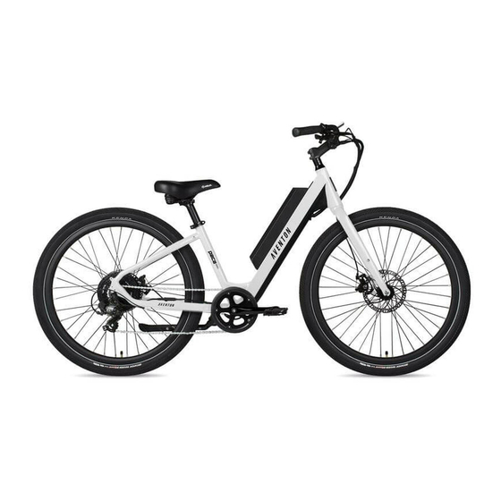 aventon PACE 350 Quick Start Manual