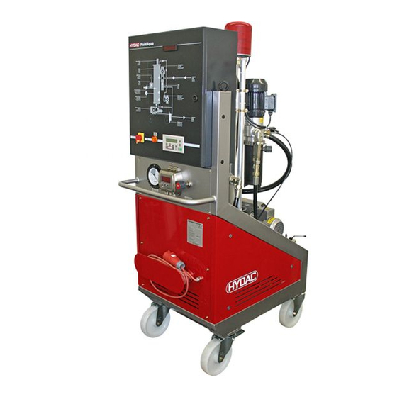 Hydac FAM10 FluidAqua Mobil Operating And Maintenance Instructions Manual