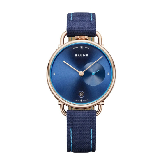 Baume And Mercier Baume 10603 Setting Procedure