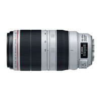 Canon EF 100-400mm f/4.5-5.6L IS USM Instructions Manual