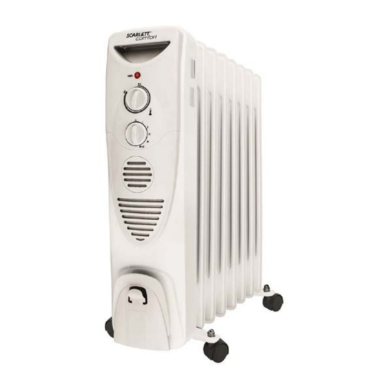 Scarlett comfort SC-OH67F01-7 Instruction Manual