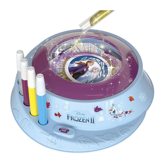 Lansay Disney FROZEN II MY ELECTRONIC SURPRISE SPIRAL Instruction Manual