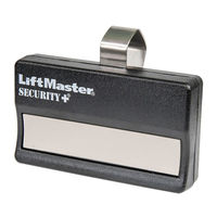 Chamberlain LiftMaster Security+ 971LM Owner's Manual