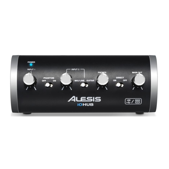 Alesis iO Hub Service Manual