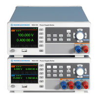 Rohde & Schwarz R&S NGA142 Getting Started
