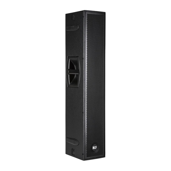RCF NX L24-A Owner's Manual