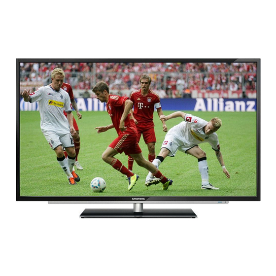 Grundig 47 VLE 988 BL Manual