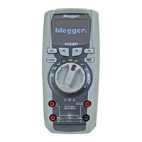 Megger AVO 850 User Manual