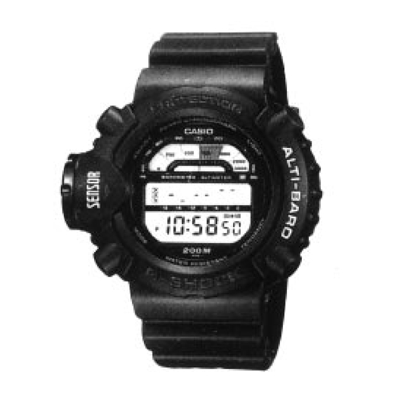 Casio QW-1160 User Manual