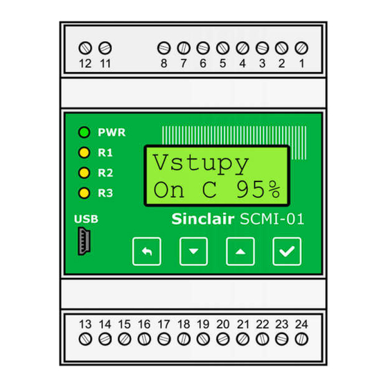 Sinclair SCMI-01.4 User Manual