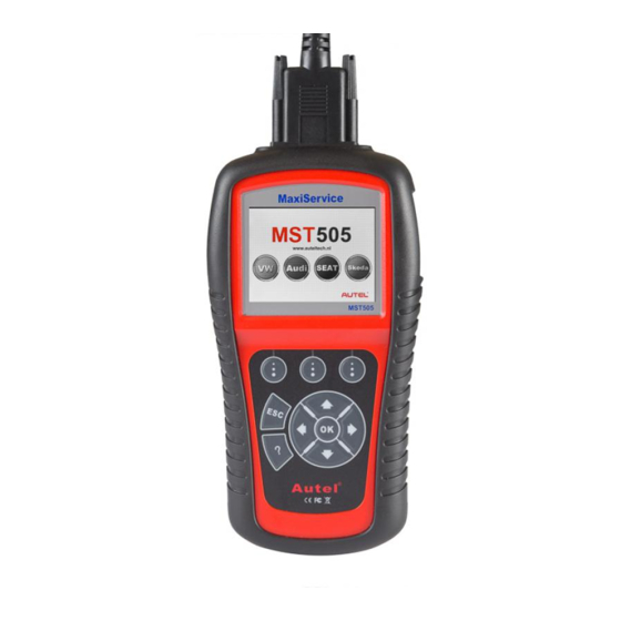 Autel MaxiService MST505 User Manual