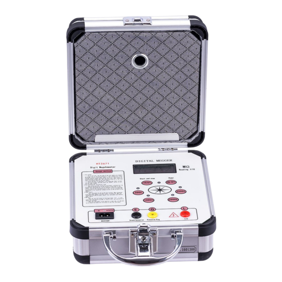 HVTest HT2671 Manual