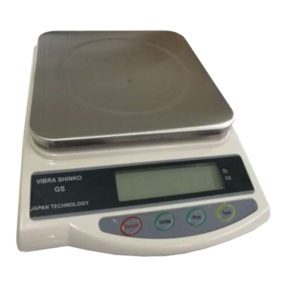 TPS VIBRA SHINKO GS Series Operation Manual