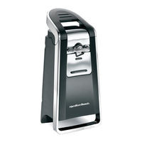 Hamilton Beach 76375 - CleanCut Extra-Tall Can Opener User Manual