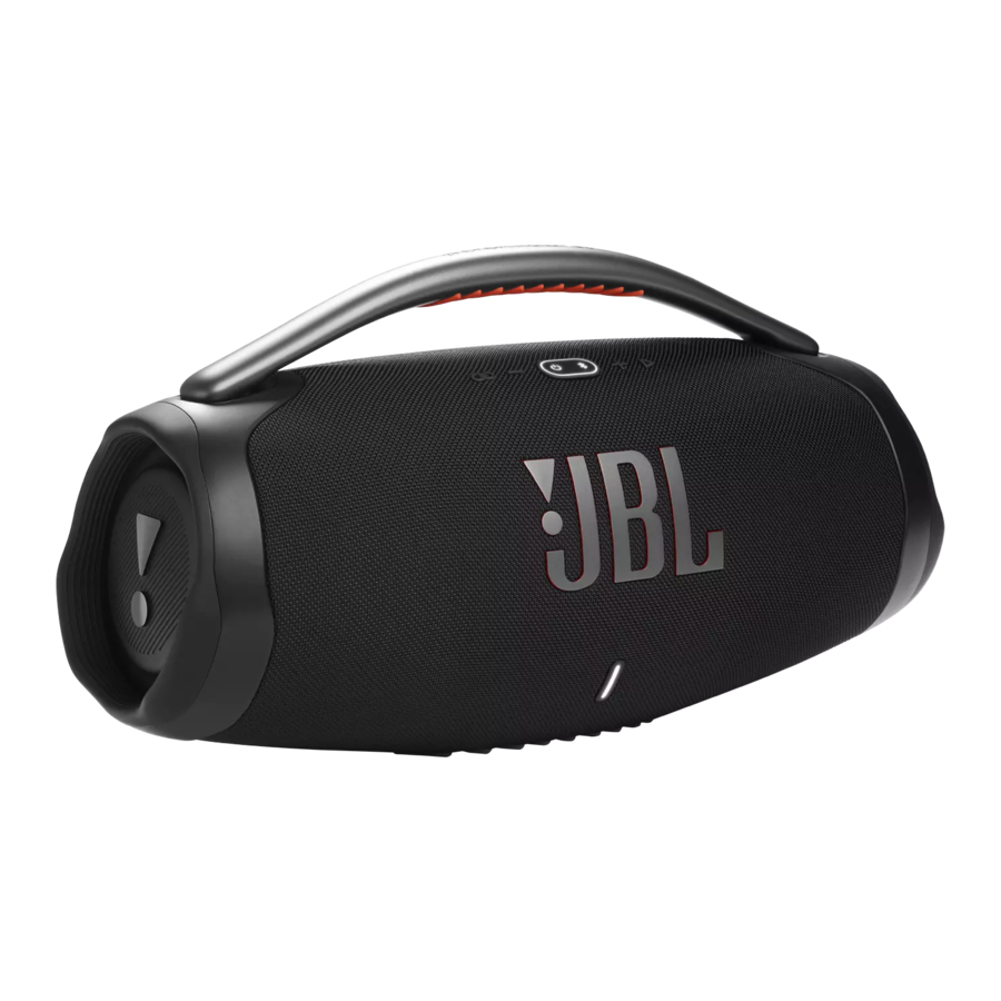 JBL BOOMBOX3 Quick Start Guide