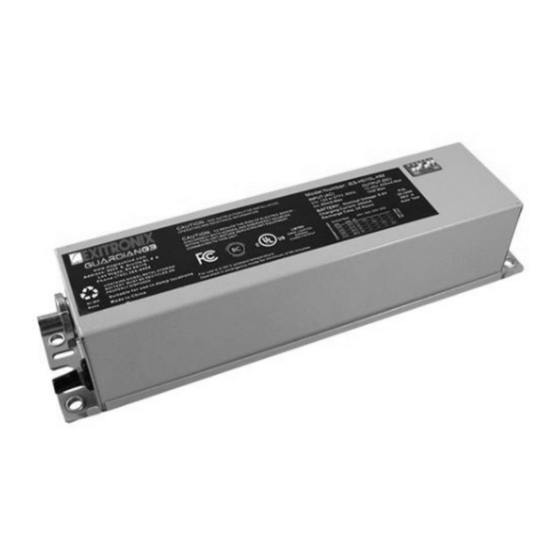 BARRON Exitronix LEMD Series Installation Instructions Manual