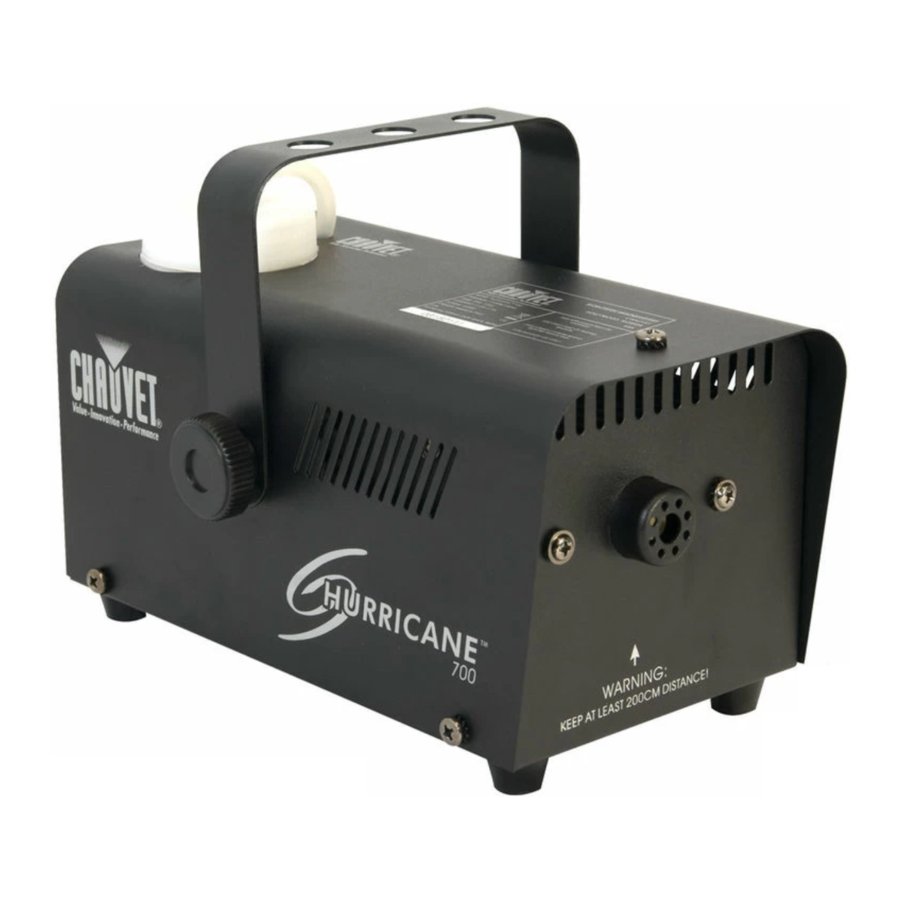 Chauvet DJ HURRICANE 700 Manual
