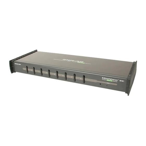 IOGear MiniView ULTRA GCS138 Installation Manual