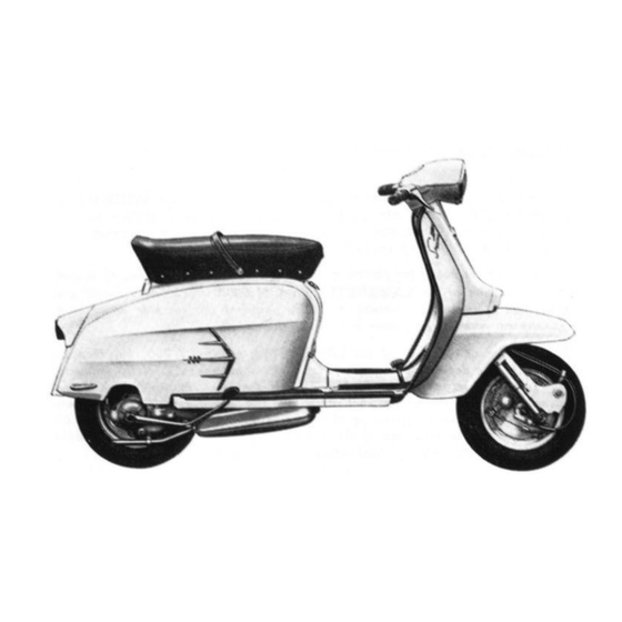 Lambretta Special X200 Manuals