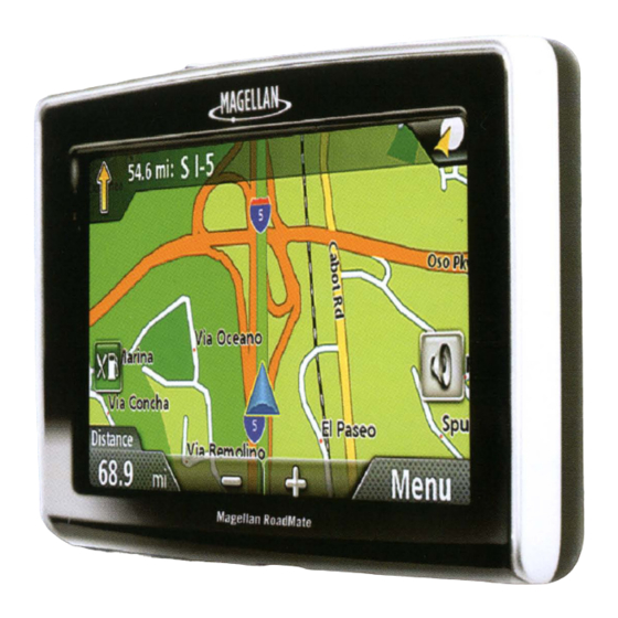Magellan RoadMate 1440 User Handbook Manual