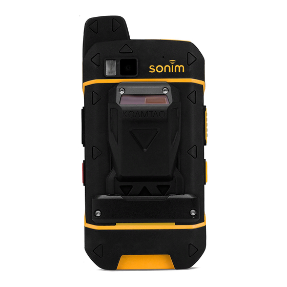 KoamTac KBM-XP67 Laser Barcode Scanner Manuals