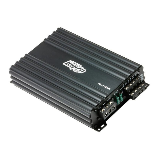 Audio Legion AL110.4 Owner's Manual