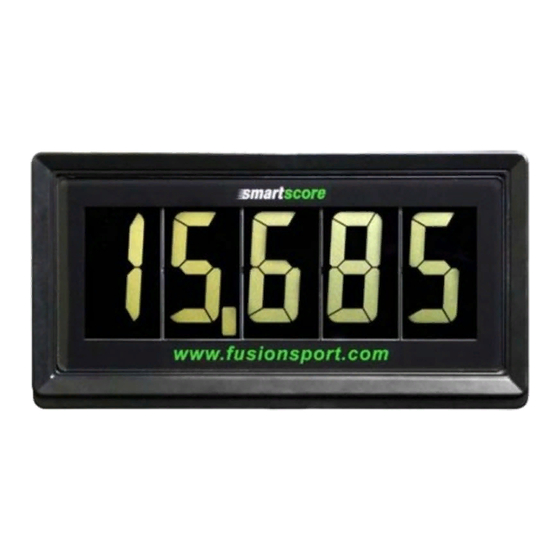 Fusion Sport Smartscore User Manual