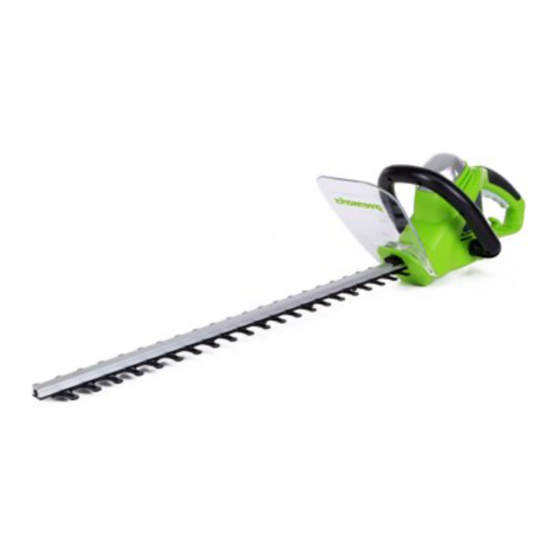 GreenWorks 22192 Owner's Manual