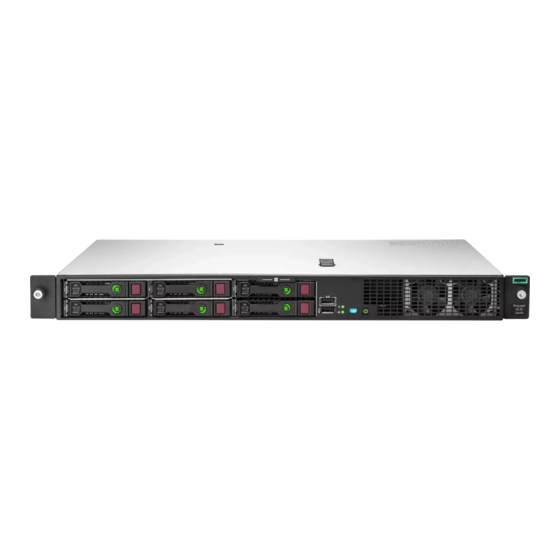 Hewlett Packard Enterprise ProLiant DL20 Gen10 Plus Disassembly Instructions Manual