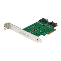 StarTech.com 8STPEXM2SAT32N1 Instruction Manual