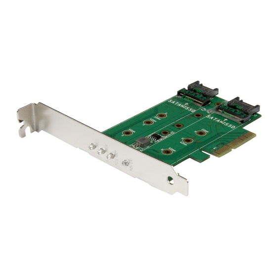 StarTech.com 8STPEXM2SAT32N1 Instruction Manual