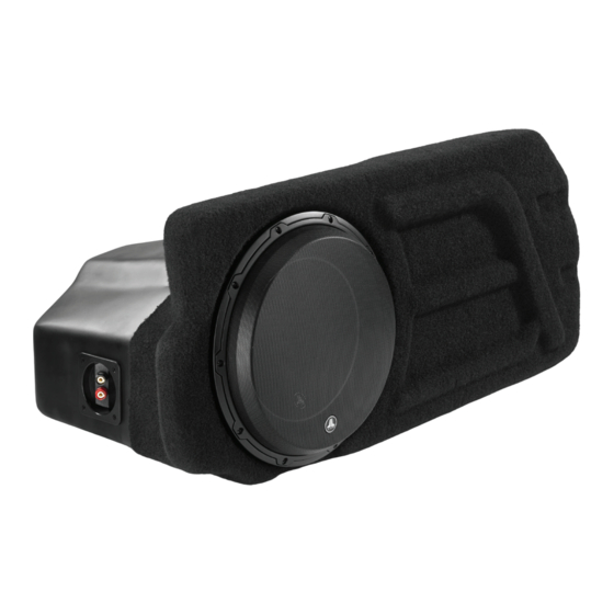 JL Audio Stealthbox SB-GM-CAM6G/12W6v3 Manual
