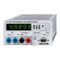 Hameg HM 8012 Manual