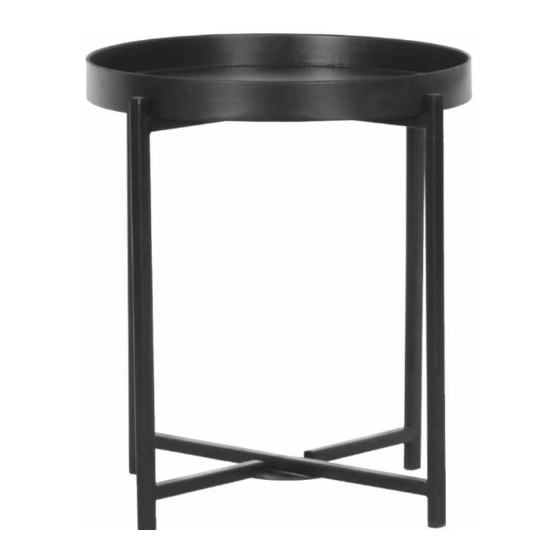 Safavieh Furniture Ruby ACC4206 Assembly